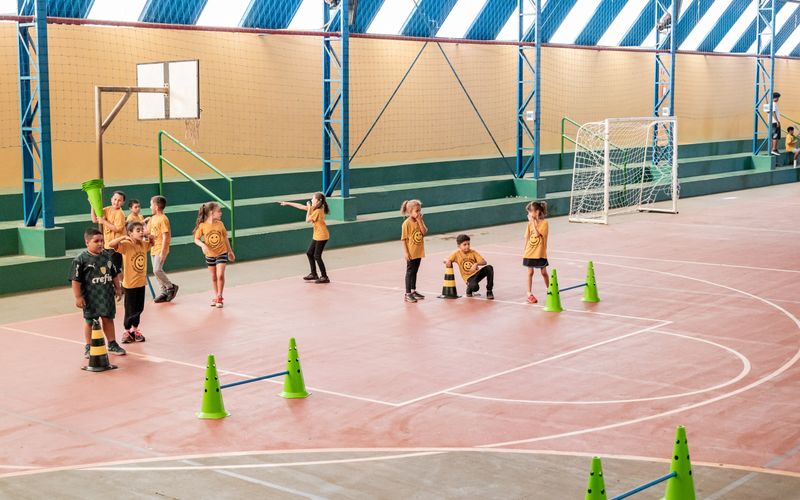 Quadra Poliesportiva Coberta do Projeto AMMA